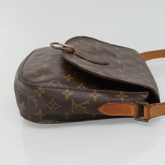 Authentic LOUIS VUITTON Monogram Saint Cloud GM Shoulder Bag Vintage M51242 - Picture 11 of 16